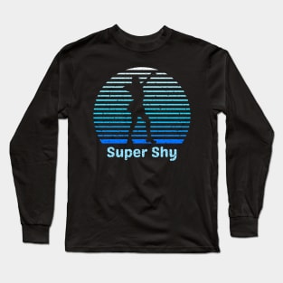 Vintage Super Shy NewJeans Long Sleeve T-Shirt